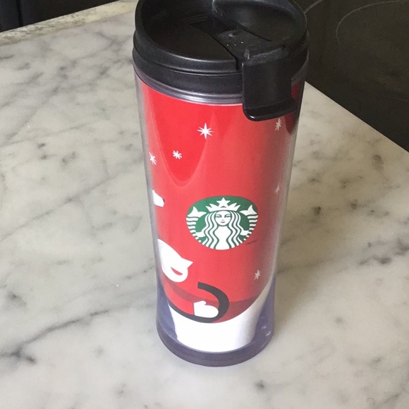 Starbucks Other - Starbucks Holiday Travel Drink Plastic Cup and Lid NEW
